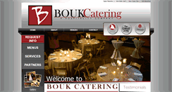 Desktop Screenshot of boukcatering.com